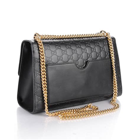 gucci padlock small leather shoulder bag black|genuine Gucci padlock bag.